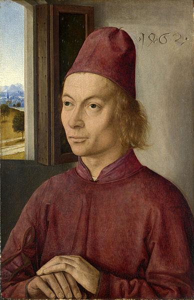 Dieric Bouts Portrait of a Man oil painting picture